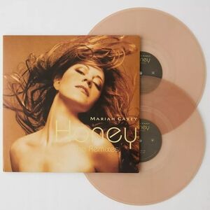 Mariah Carey Honey The Remixes Vinyl LP Set Translucent Gold